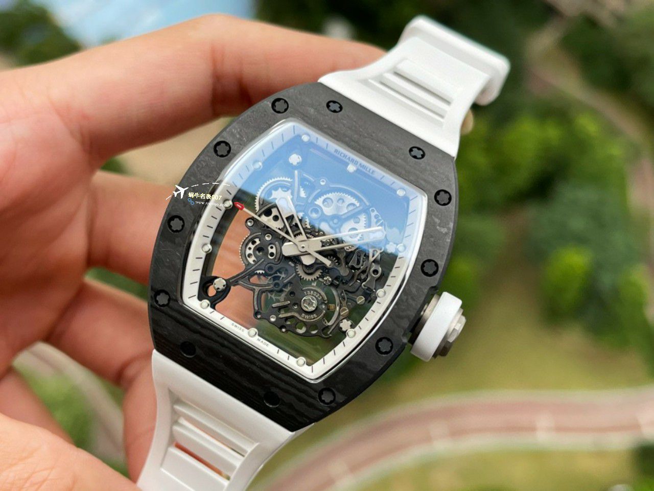 BBR Factory 一比一复刻高仿 RICHARD MILLE RM055一体 Movement 手表/六点位飞轮可转 / BBRRMO55