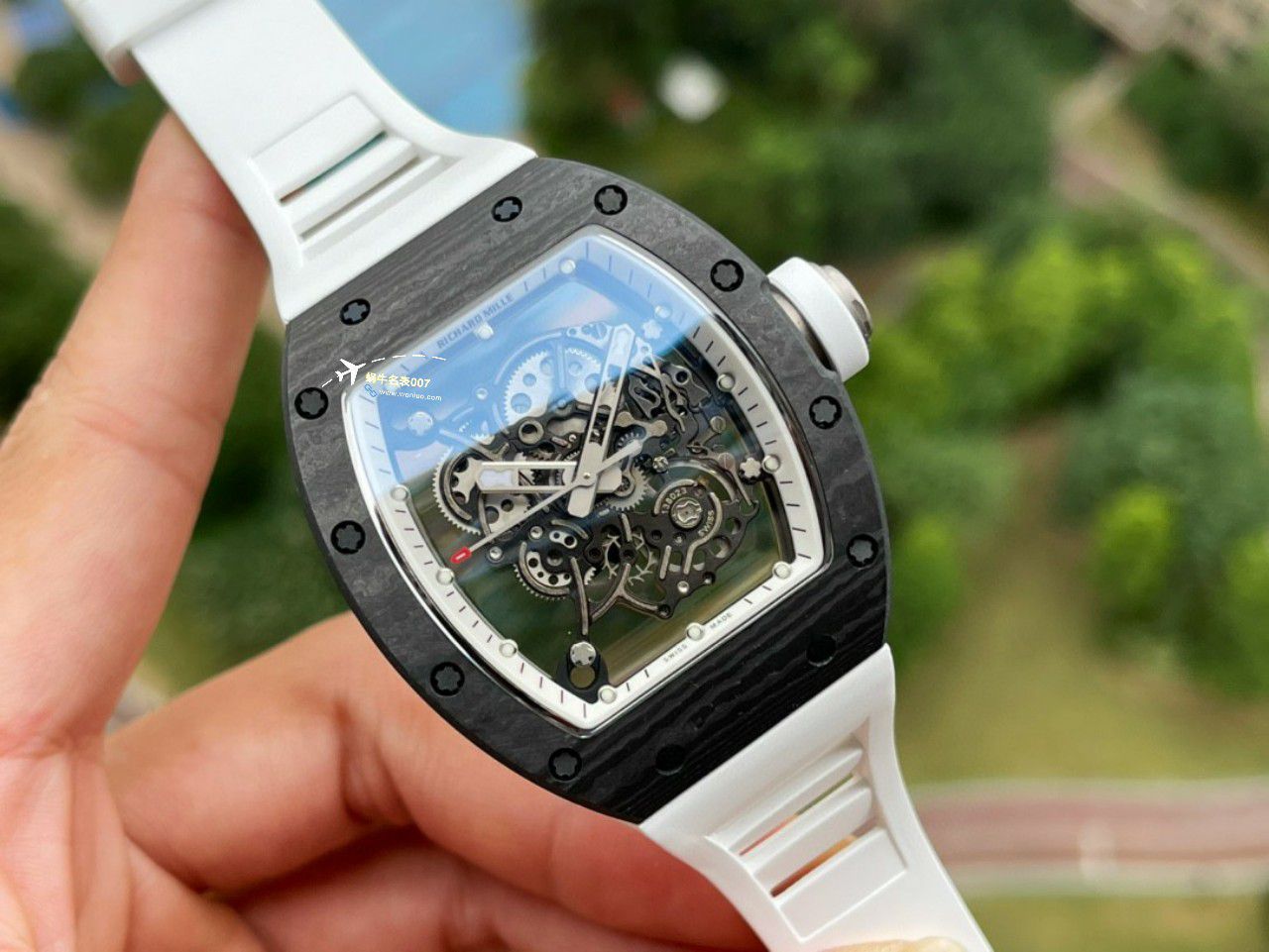BBR Factory 一比一复刻高仿 RICHARD MILLE RM055一体 Movement 手表/六点位飞轮可转 / BBRRMO55