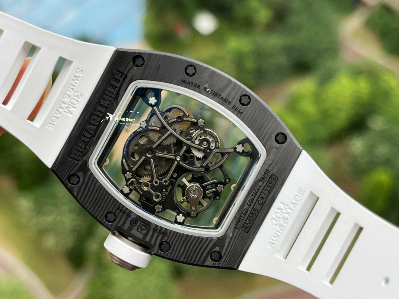 BBR Factory 一比一复刻高仿 RICHARD MILLE RM055一体 Movement 手表/六点位飞轮可转 / BBRRMO55