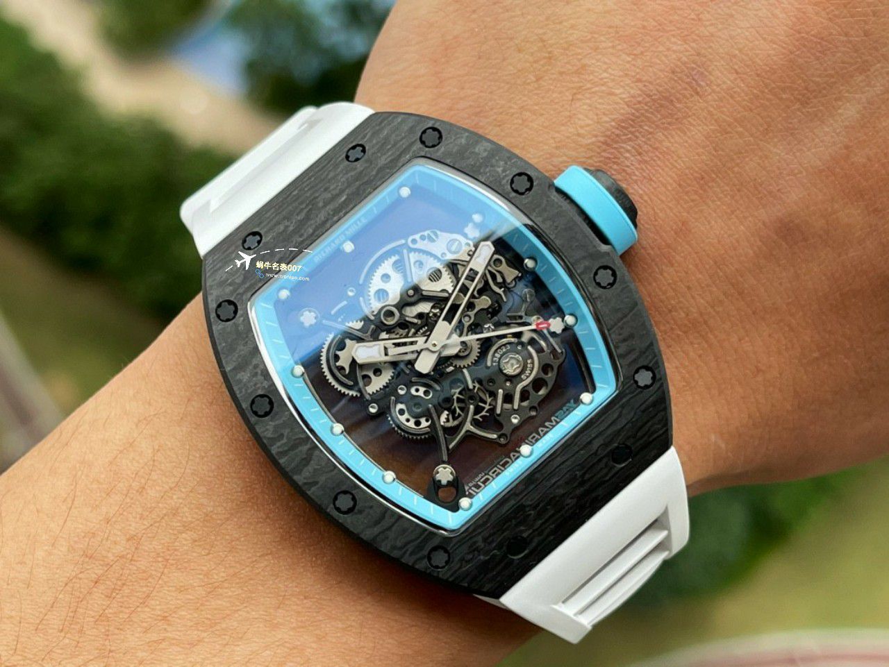 BBR Factory 一比一复刻高仿 RICHARD MILLE RM055一体 Movement 手表/六点位飞轮可转 / BBRRMO55
