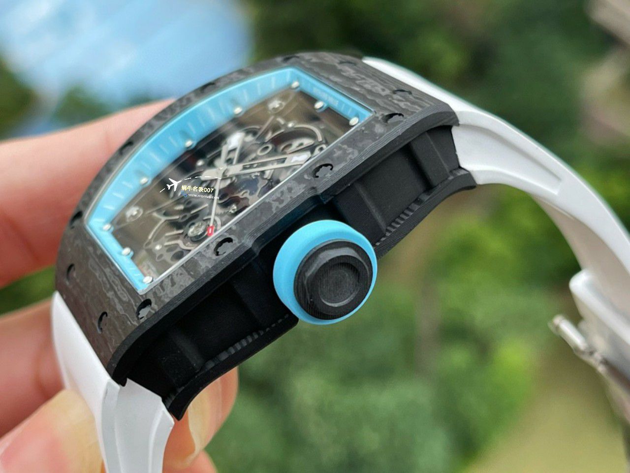 BBR Factory 一比一复刻高仿 RICHARD MILLE RM055一体 Movement 手表/六点位飞轮可转 / BBRRMO55