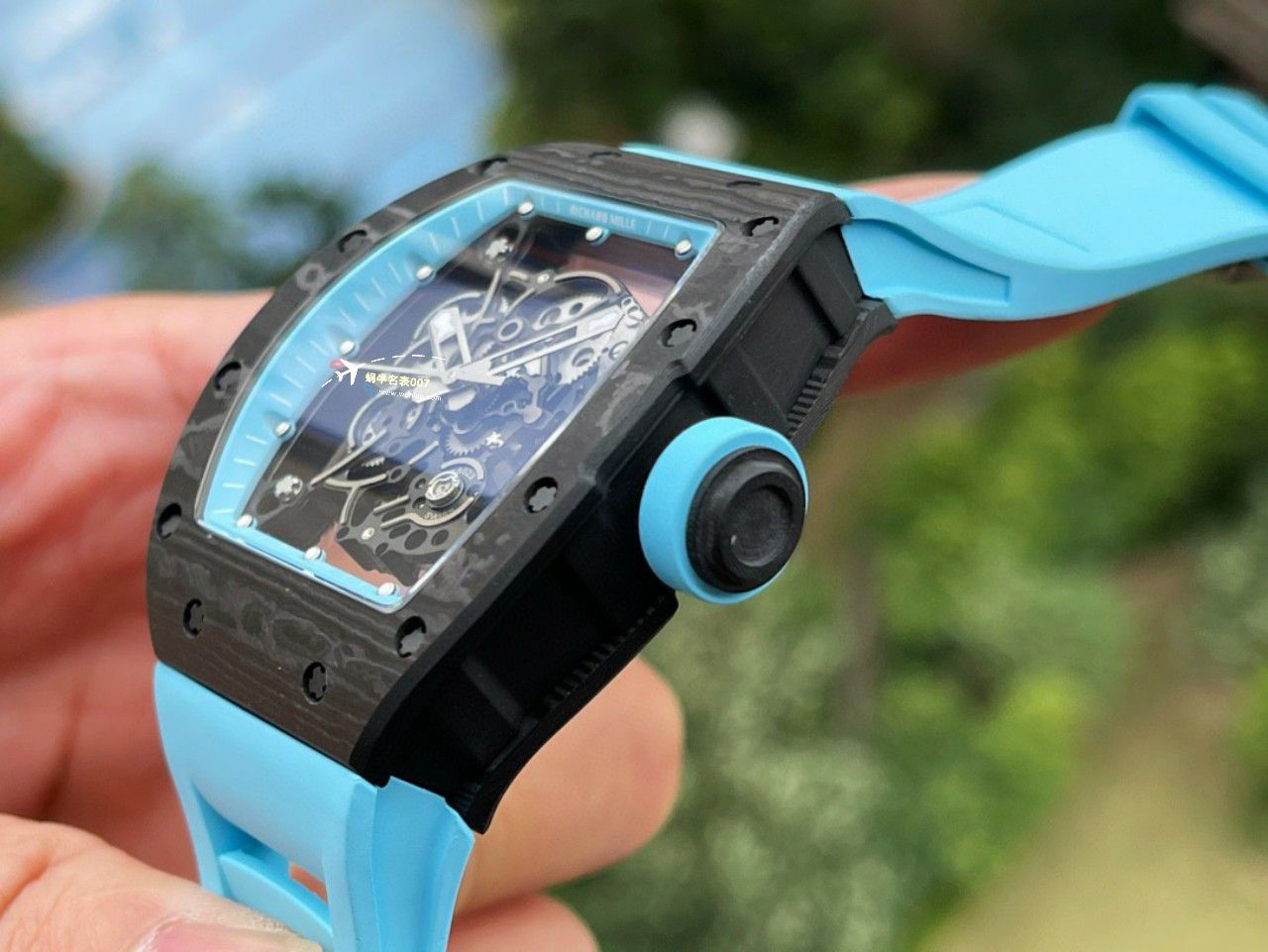 BBR Factory 一比一复刻高仿 RICHARD MILLE RM055一体 Movement 手表/六点位飞轮可转 / BBRRMO55