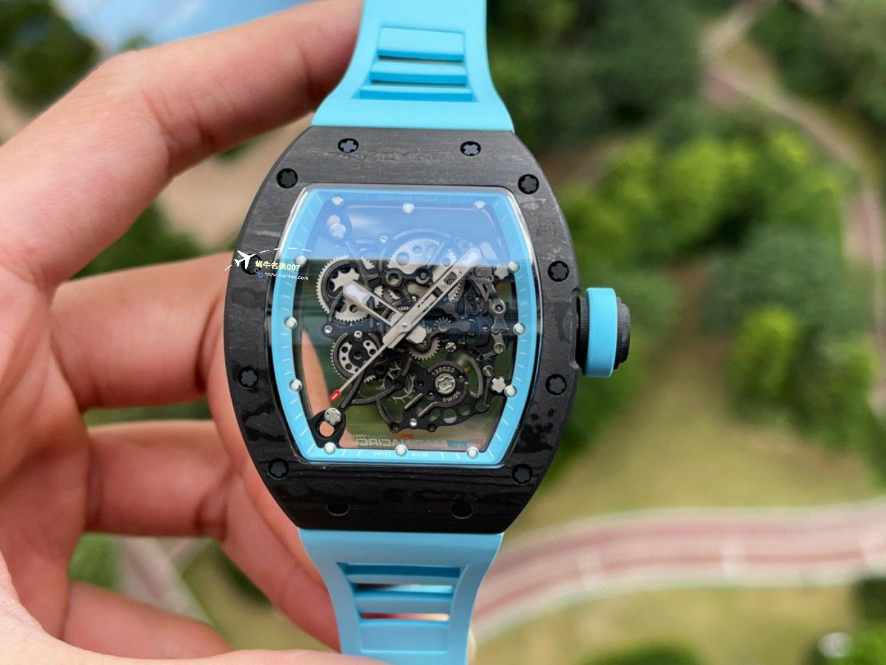 BBR Factory 一比一复刻高仿 RICHARD MILLE RM055一体 Movement 手表/六点位飞轮可转 / BBRRMO55