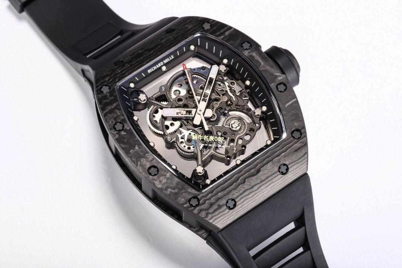 BBR Factory 一比一复刻高仿 RICHARD MILLE RM055一体 Movement 手表/六点位飞轮可转 / BBRRMO55