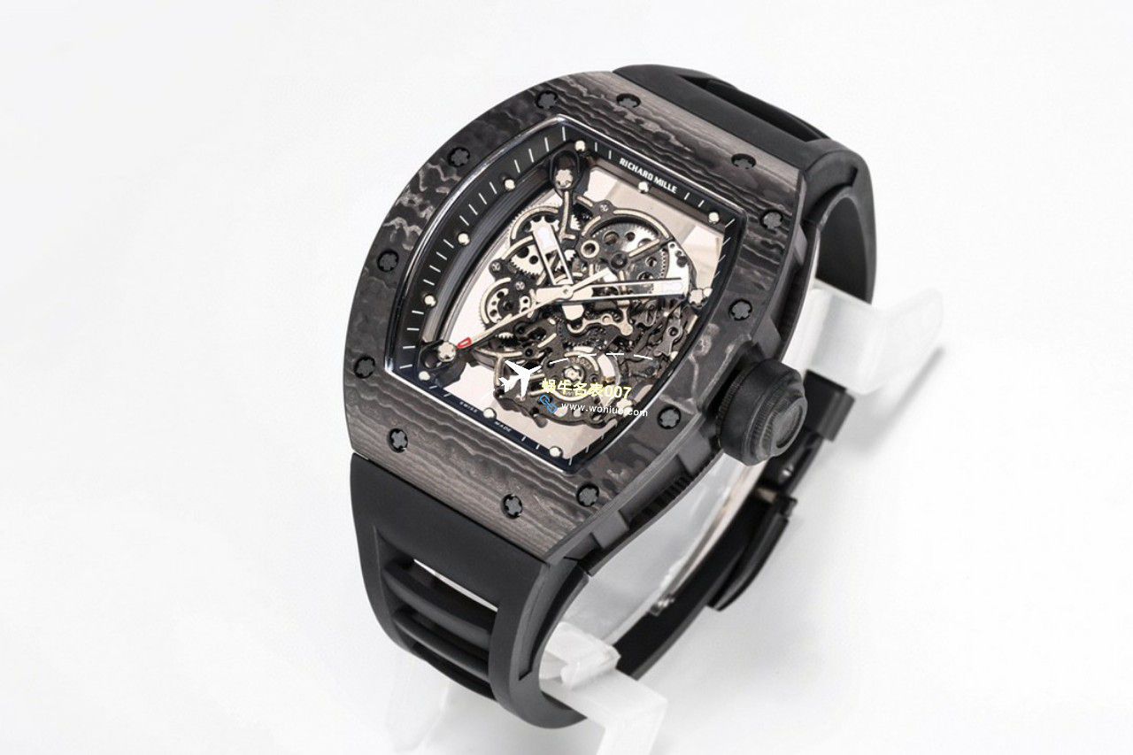 BBR Factory 一比一复刻高仿 RICHARD MILLE RM055一体 Movement 手表/六点位飞轮可转 / BBRRMO55