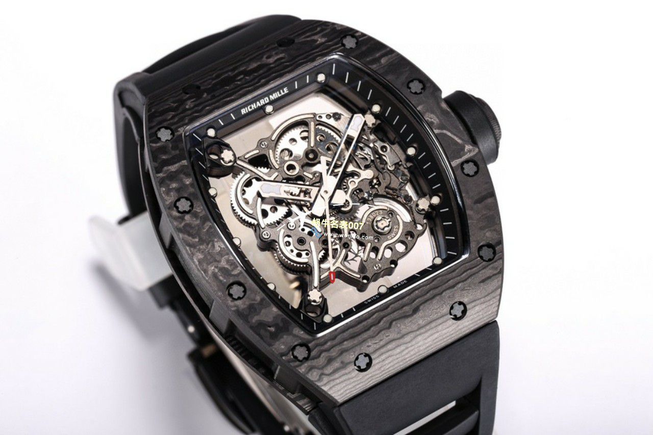 BBR Factory 一比一复刻高仿 RICHARD MILLE RM055一体 Movement 手表/六点位飞轮可转 / BBRRMO55