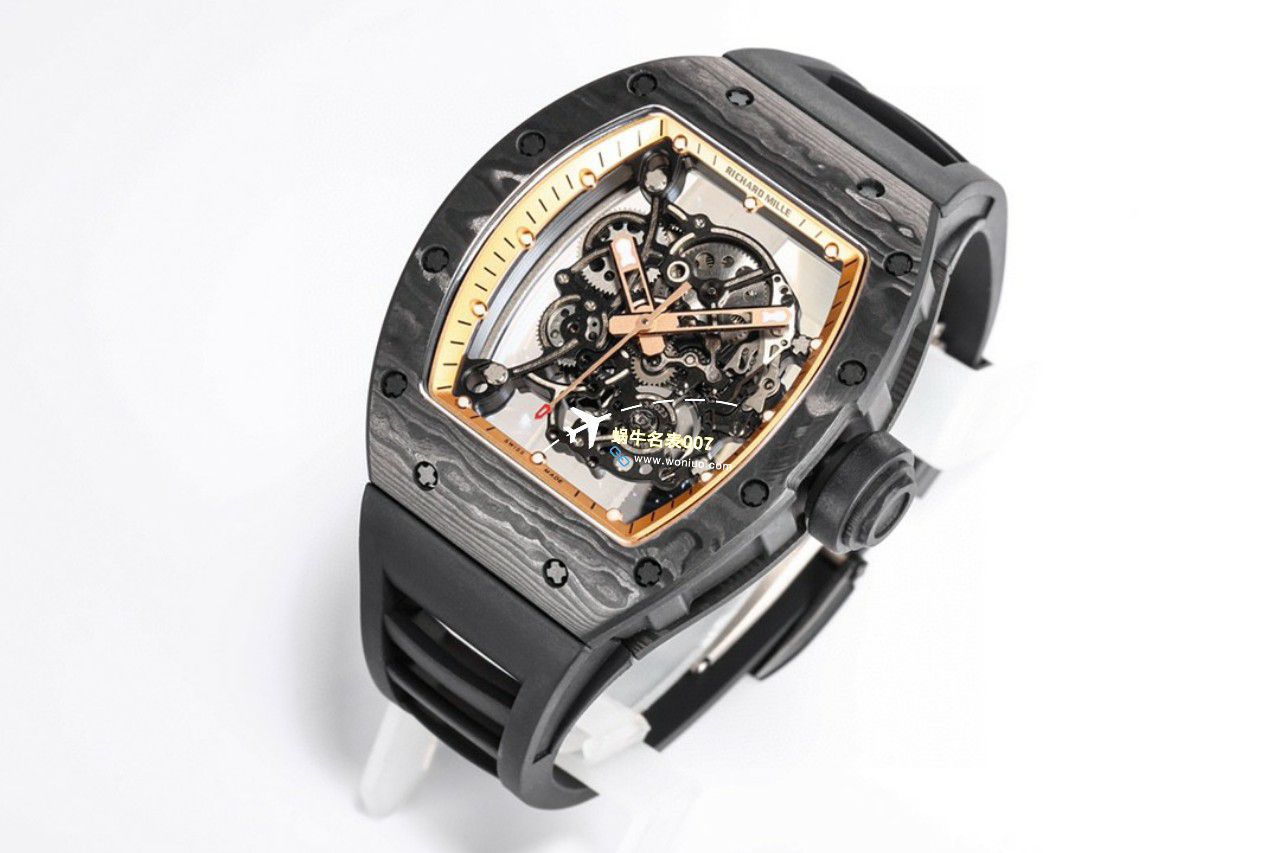BBR Factory 一比一复刻高仿 RICHARD MILLE RM055一体 Movement 手表/六点位飞轮可转 / BBRRMO55