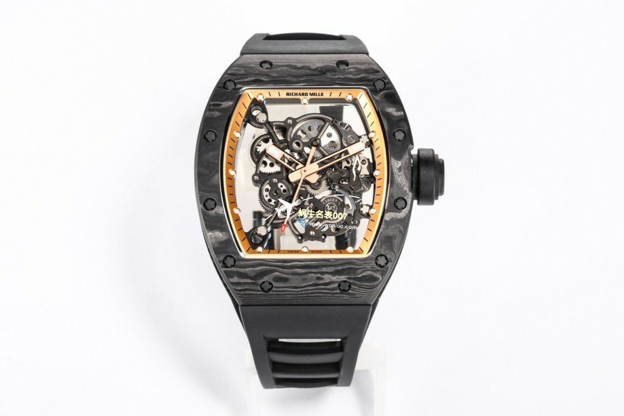 BBR Factory 一比一复刻高仿 RICHARD MILLE RM055一体 Movement 手表/六点位飞轮可转 / BBRRMO55