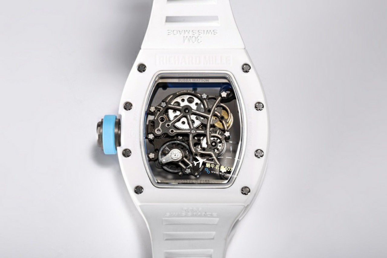 BBR Factory 一比一复刻高仿 RICHARD MILLE RM055一体 Movement 手表/六点位飞轮可转 / BBRRMO55