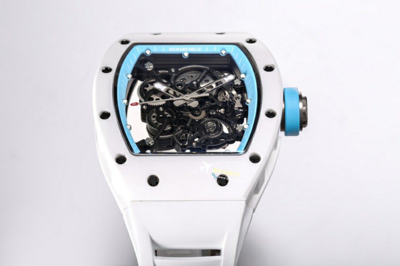 BBR Factory 一比一复刻高仿 RICHARD MILLE RM055一体 Movement 手表/六点位飞轮可转 / BBRRMO55