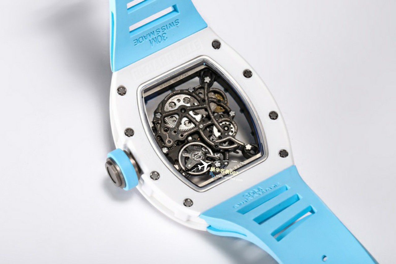 BBR Factory 一比一复刻高仿 RICHARD MILLE RM055一体 Movement 手表/六点位飞轮可转 / BBRRMO55