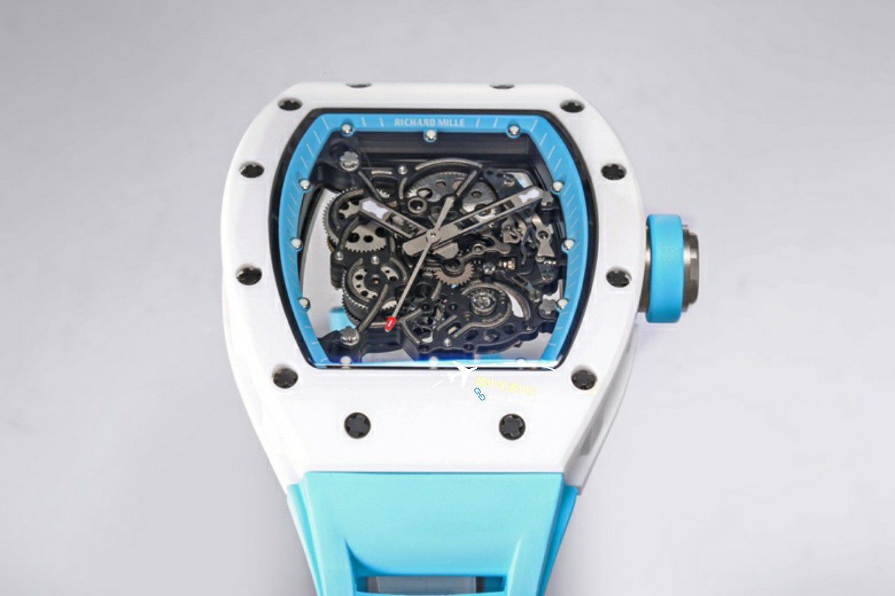 BBR Factory 一比一复刻高仿 RICHARD MILLE RM055一体 Movement 手表/六点位飞轮可转 / BBRRMO55