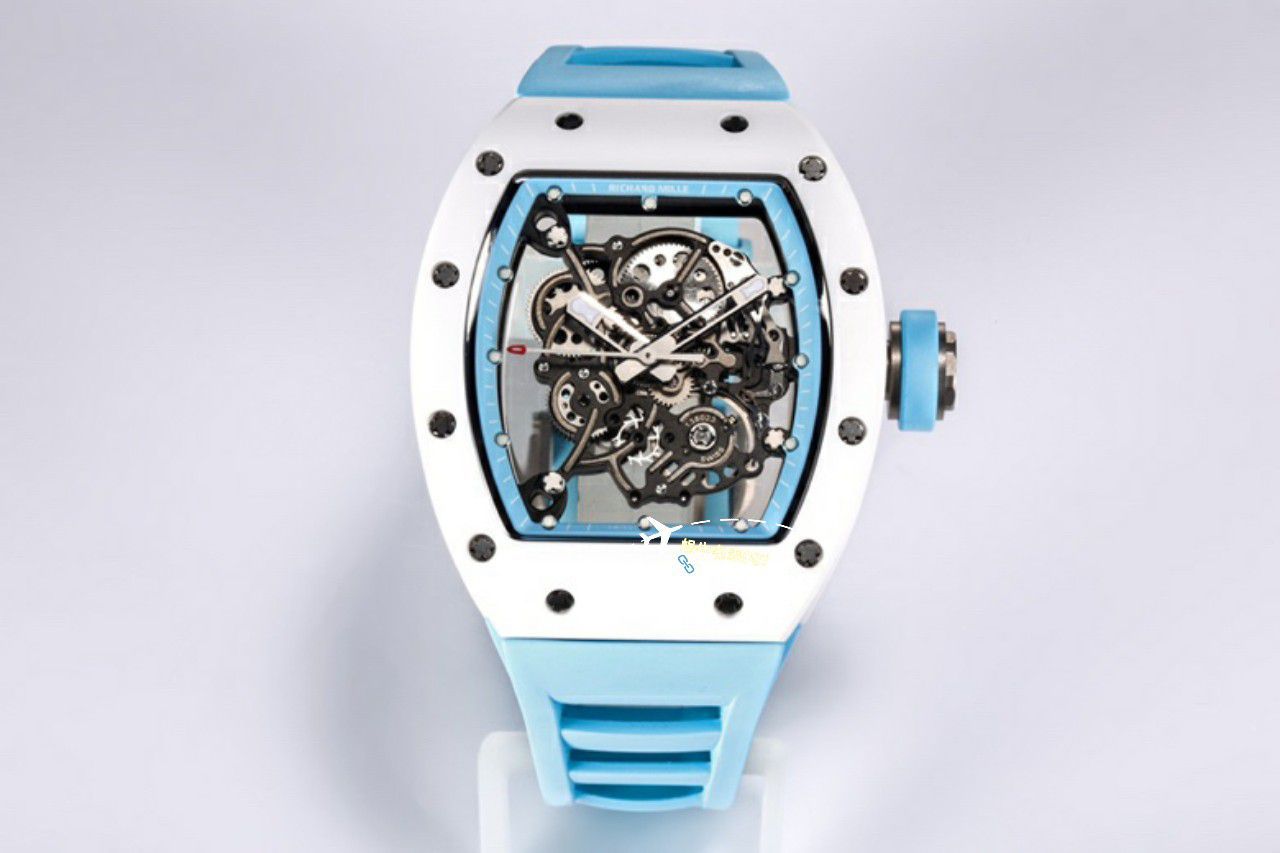 BBR Factory 一比一复刻高仿 RICHARD MILLE RM055一体 Movement 手表/六点位飞轮可转 / BBRRMO55