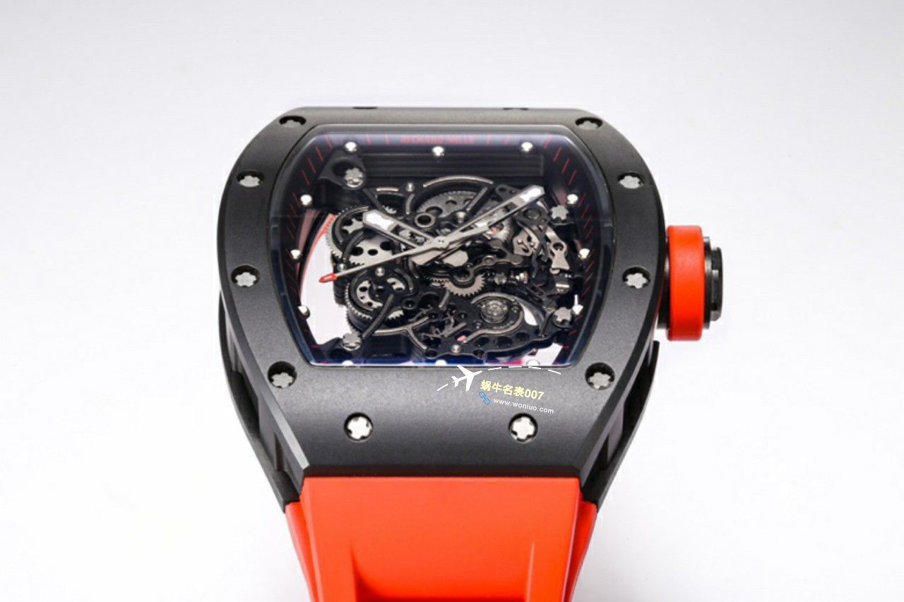 BBR Factory 一比一复刻高仿 RICHARD MILLE RM055一体 Movement 手表/六点位飞轮可转 / BBRRMO55