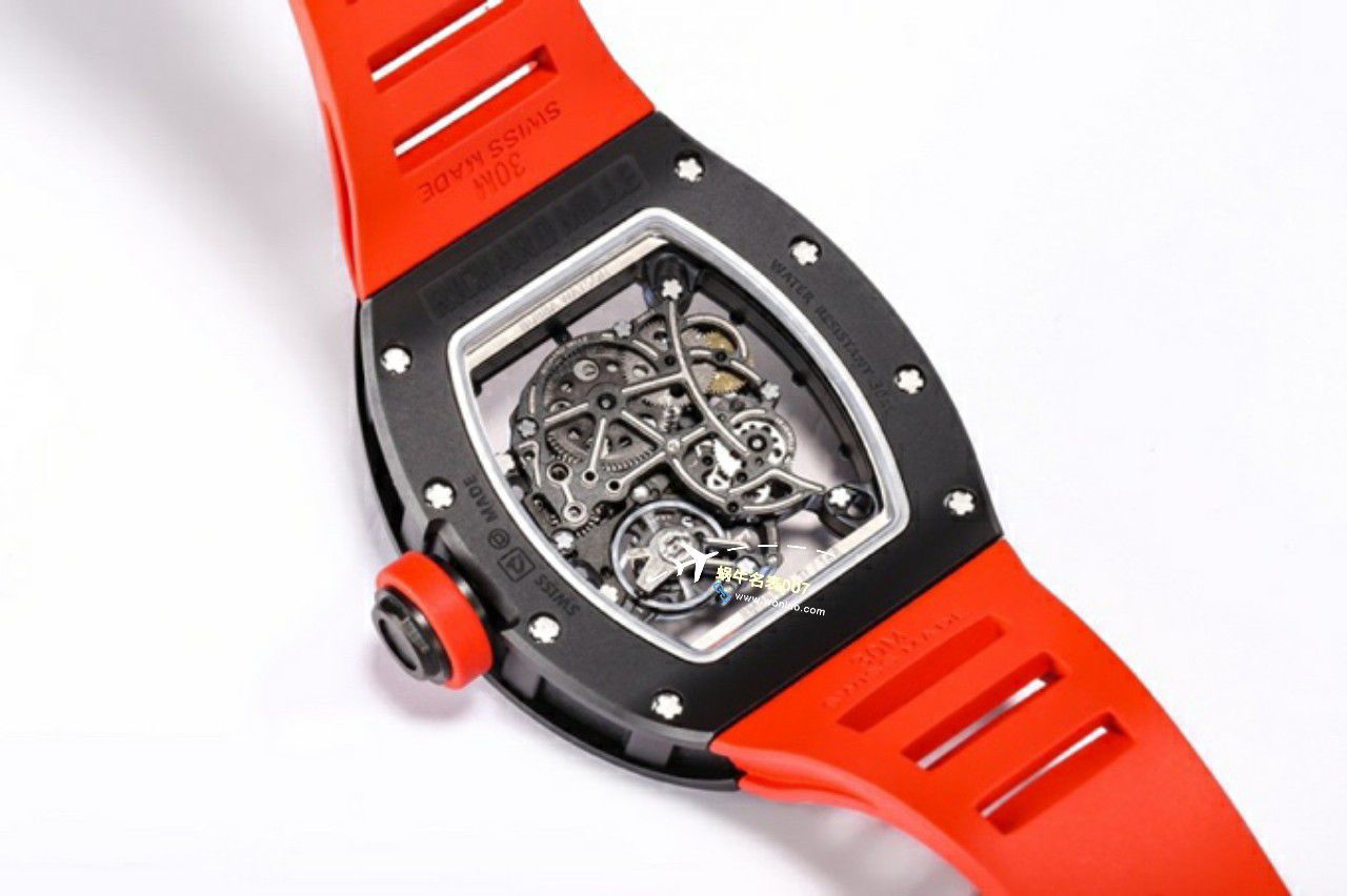 BBR Factory 一比一复刻高仿 RICHARD MILLE RM055一体 Movement 手表/六点位飞轮可转 / BBRRMO55