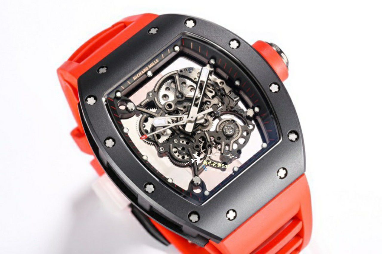 BBR Factory 一比一复刻高仿 RICHARD MILLE RM055一体 Movement 手表/六点位飞轮可转 / BBRRMO55