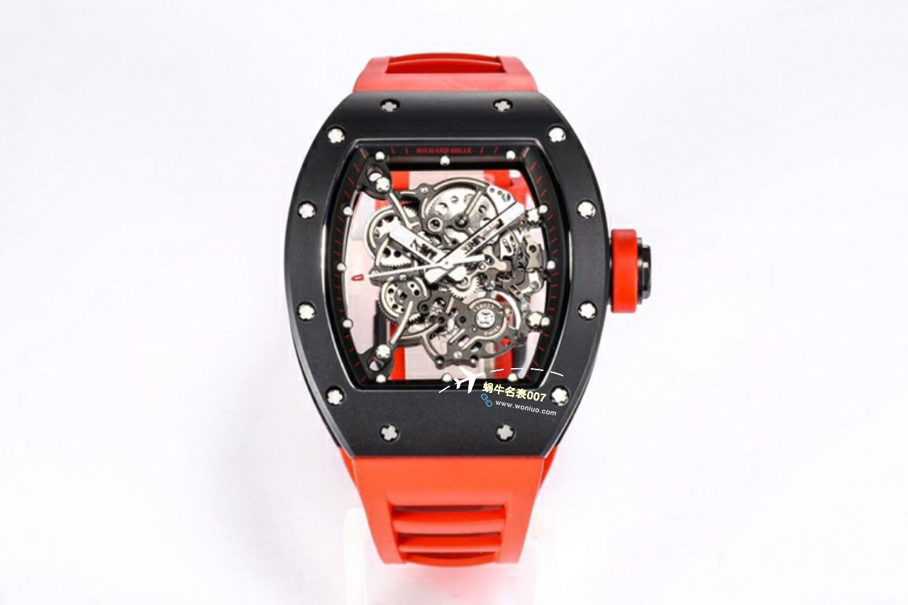 BBR Factory 一比一复刻高仿 RICHARD MILLE RM055一体 Movement 手表/六点位飞轮可转 / BBRRMO55