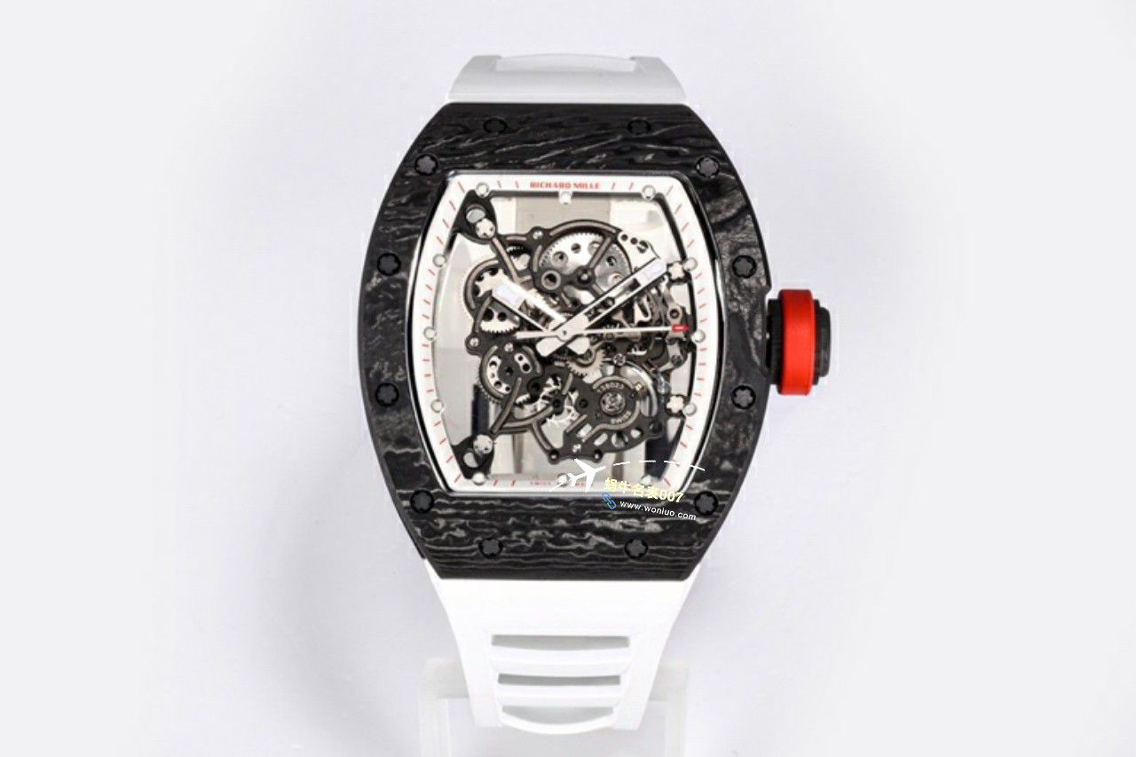 BBR Factory 一比一复刻高仿 RICHARD MILLE RM055一体 Movement 手表/六点位飞轮可转 / BBRRMO55