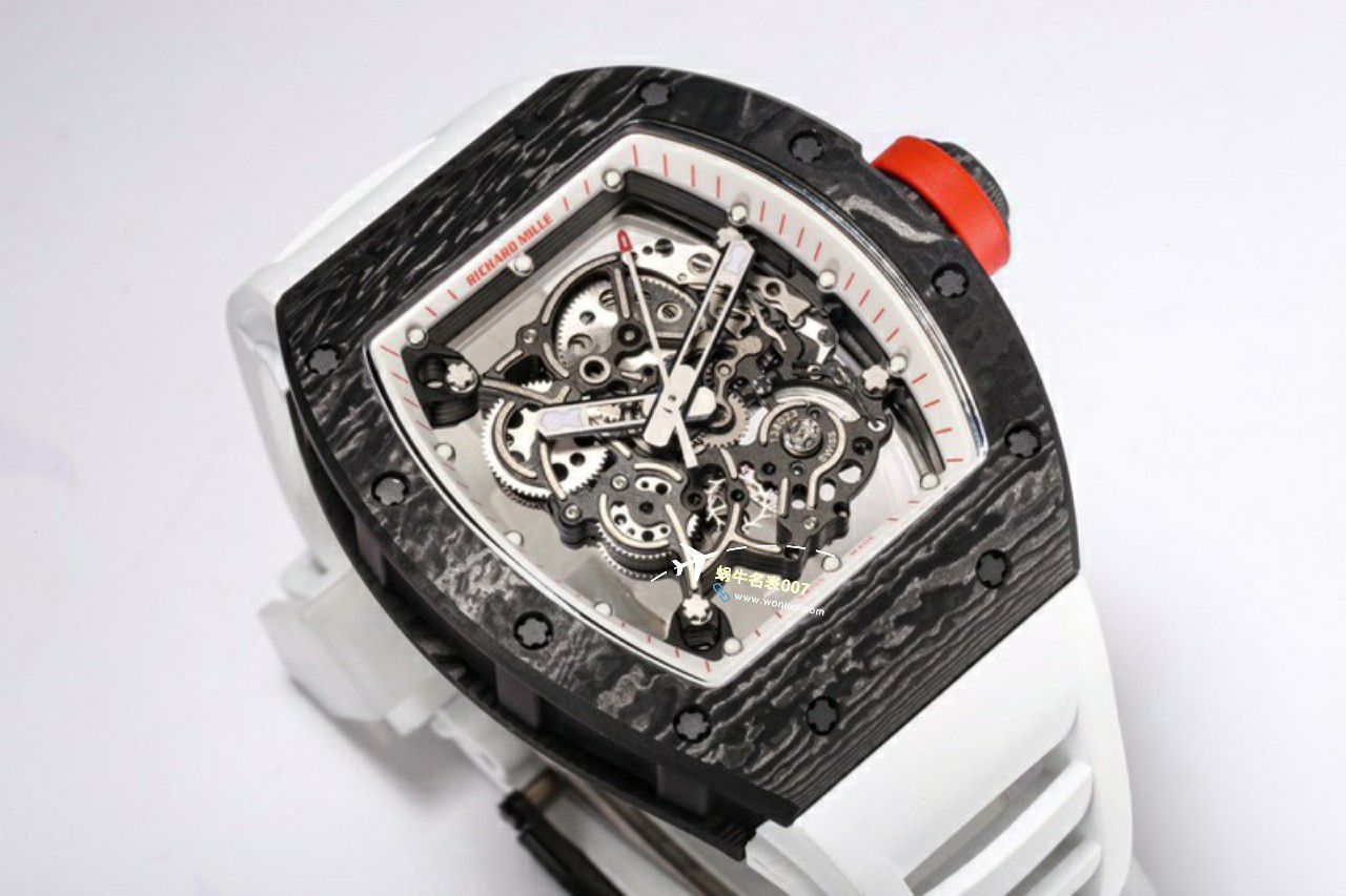 BBR Factory 一比一复刻高仿 RICHARD MILLE RM055一体 Movement 手表/六点位飞轮可转 / BBRRMO55
