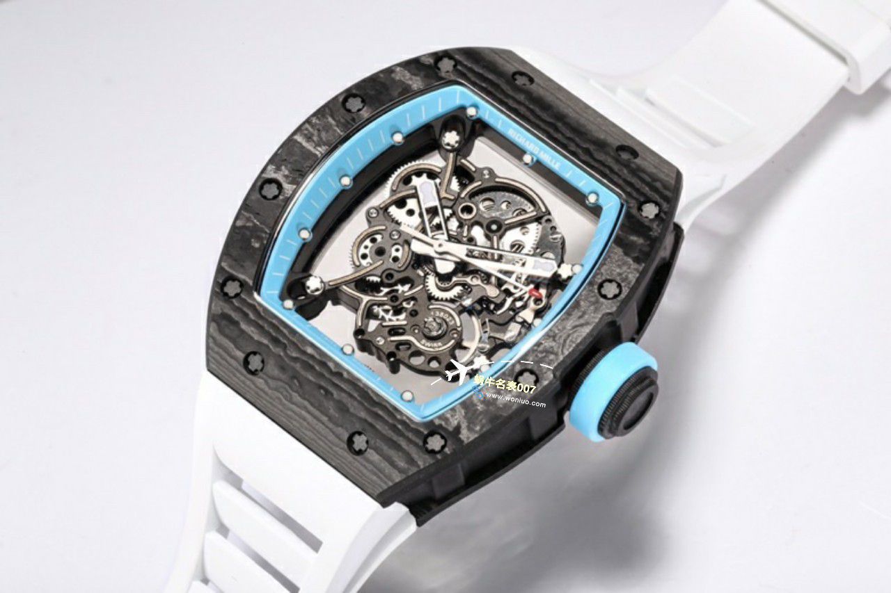 BBR Factory 一比一复刻高仿 RICHARD MILLE RM055一体 Movement 手表/六点位飞轮可转 / BBRRMO55