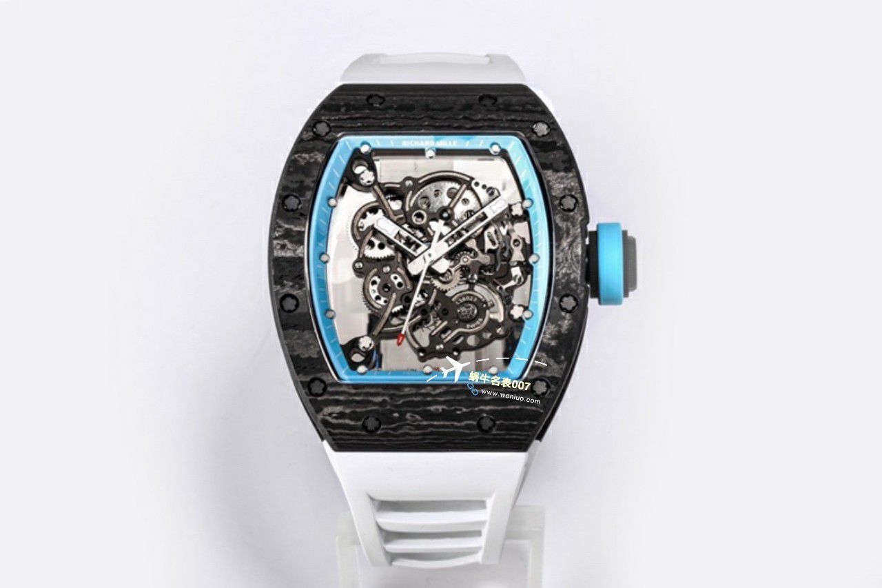 BBR Factory 一比一复刻高仿 RICHARD MILLE RM055一体 Movement 手表/六点位飞轮可转 / BBRRMO55
