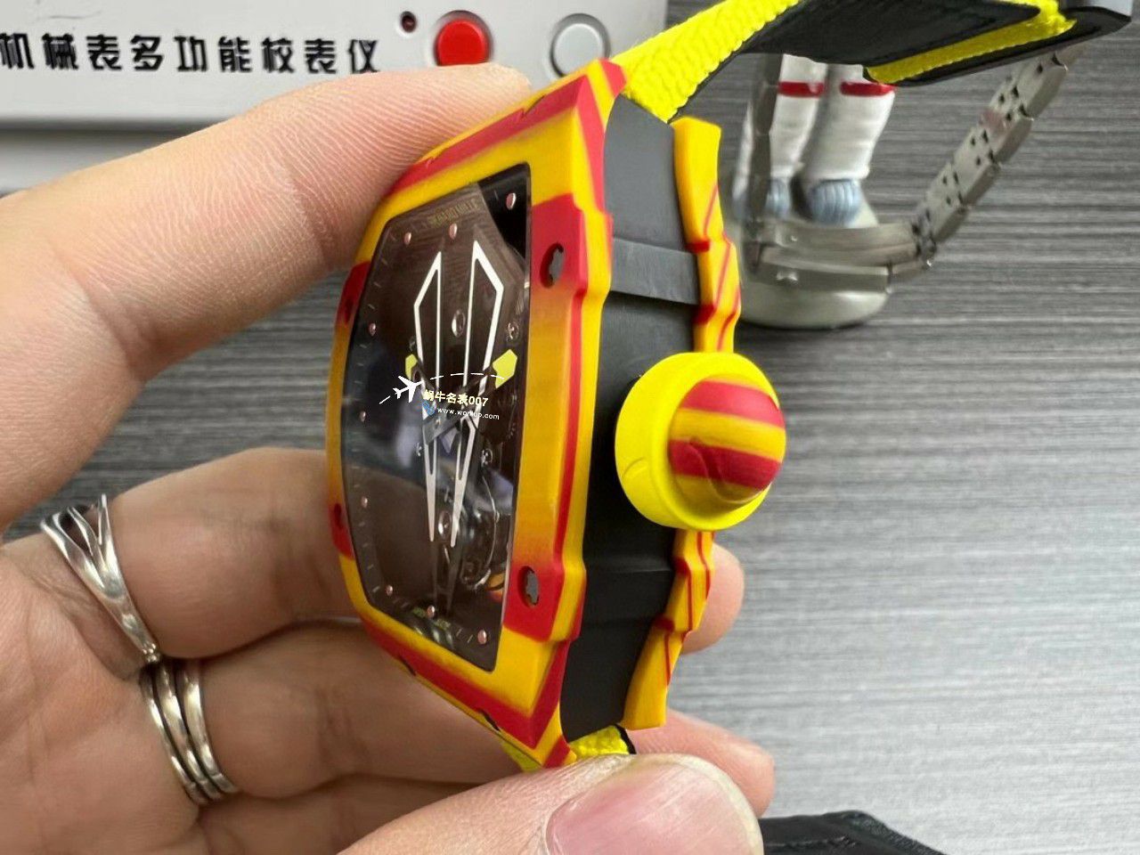 BBR Factory 一比一复刻 RICHARD MILLE 西班牙公牛高仿RM27-03 Tourbillon  Movement NTPT carbon fiber  watchcase 手表 / BBRRM27-03