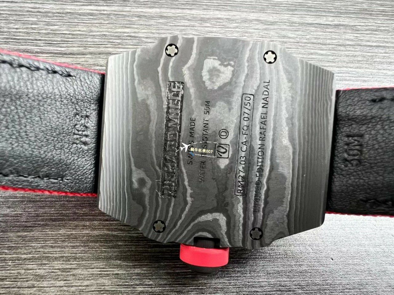 BBR Factory 一比一复刻 RICHARD MILLE 西班牙公牛高仿RM27-03 Tourbillon  Movement NTPT carbon fiber  watchcase 手表 / BBRRM27-03
