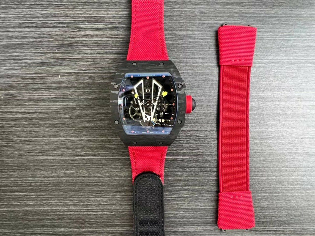 BBR Factory 一比一复刻 RICHARD MILLE 西班牙公牛高仿RM27-03 Tourbillon  Movement NTPT carbon fiber  watchcase 手表 / BBRRM27-03