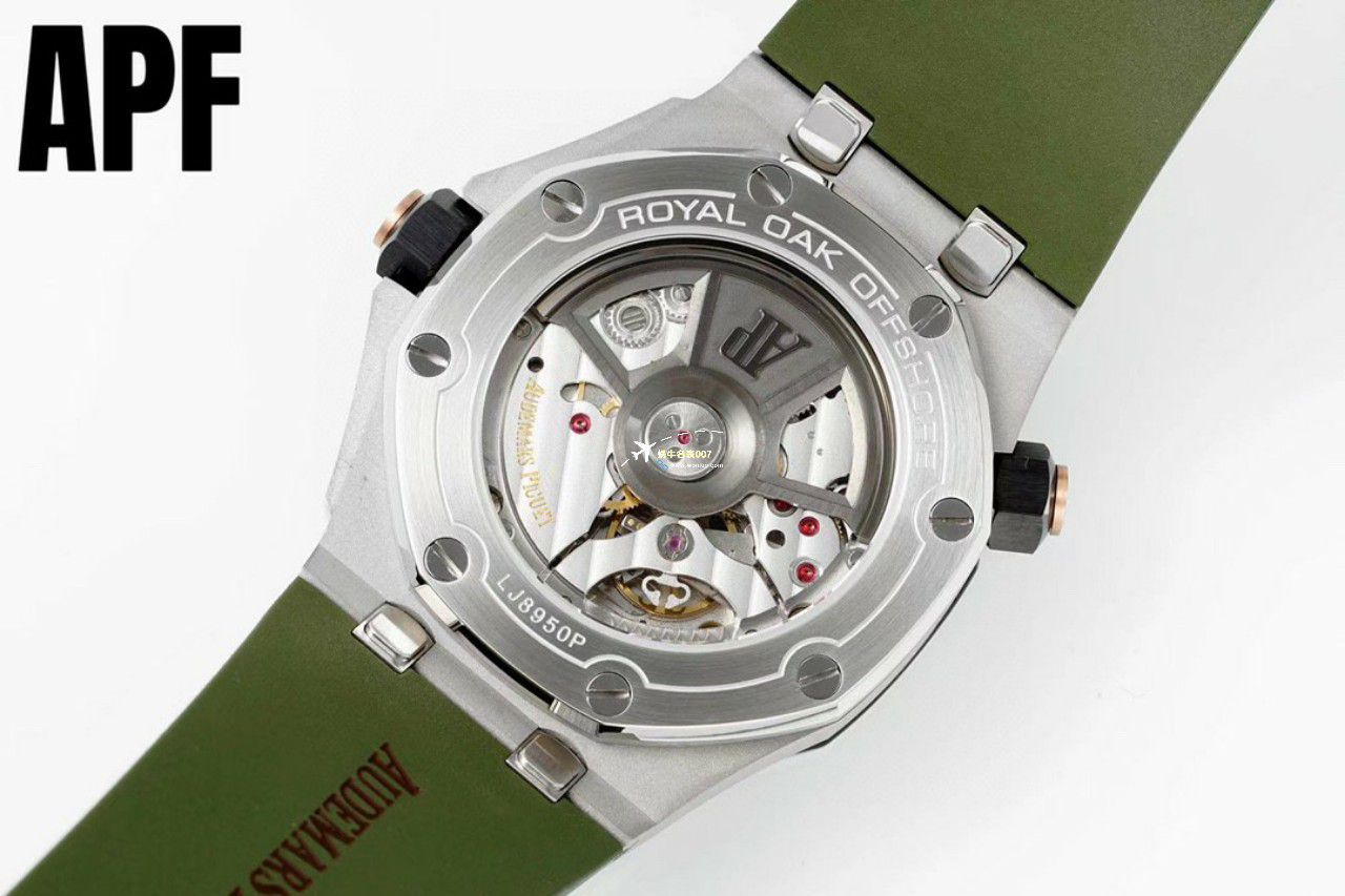 APF Factory 一比一 top 复刻高仿手表Audemars Piguet  Royal Oak Offshore 15720ST.OO.A027CA.01四颜色 wrist watch  / AP230