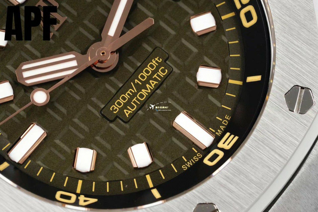APF Factory 一比一 top 复刻高仿手表Audemars Piguet  Royal Oak Offshore 15720ST.OO.A027CA.01四颜色 wrist watch  / AP230