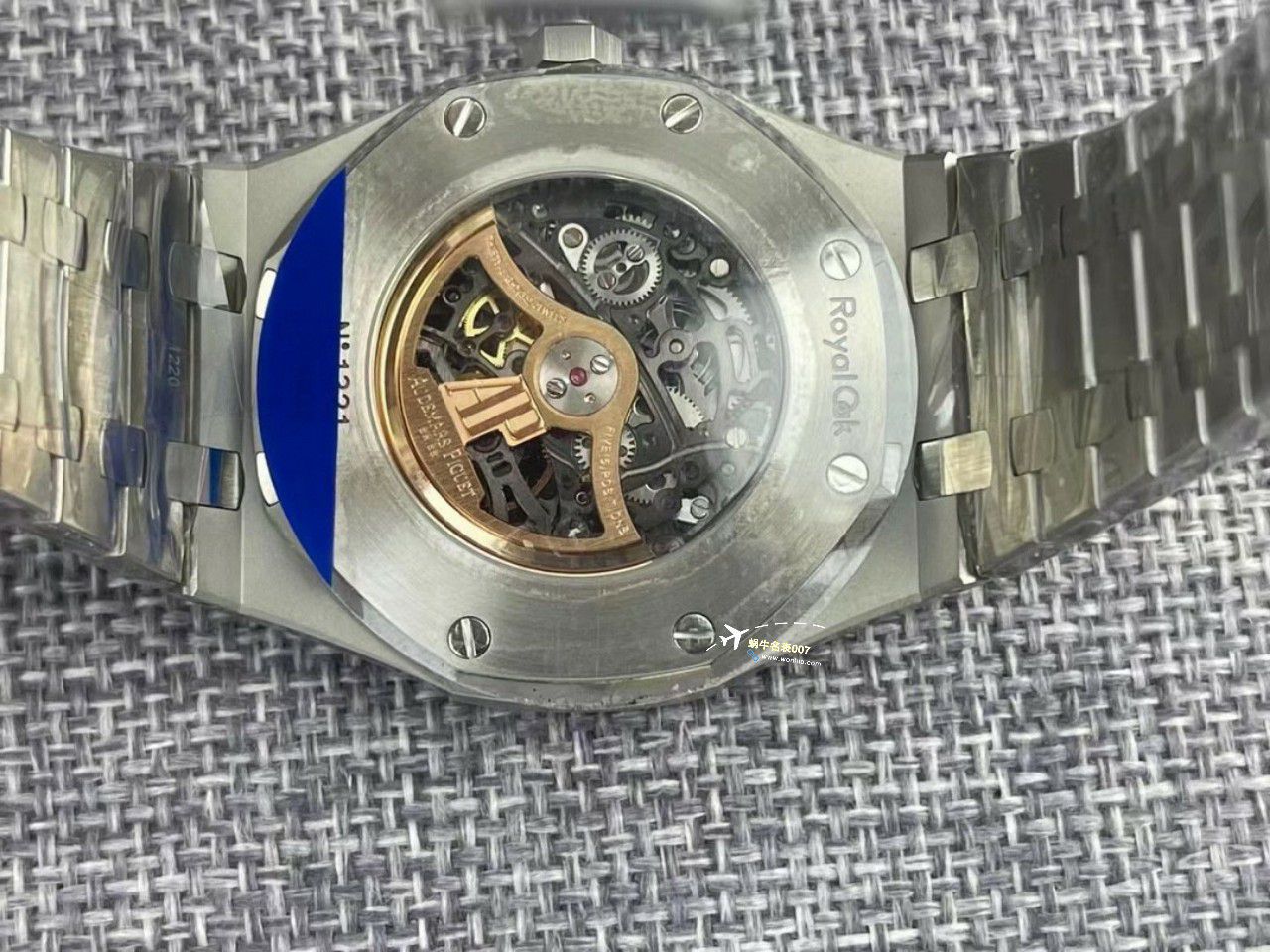 APS Factory Audemars Piguet 双摆轮镂空15407ST.OO.1220ST.01和15407OR.OO.1220OR.01一比一超A高仿手表 / AP232