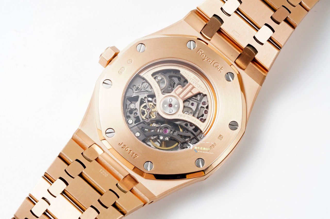 APS Factory Audemars Piguet 双摆轮镂空15407ST.OO.1220ST.01和15407OR.OO.1220OR.01一比一超A高仿手表 / AP232