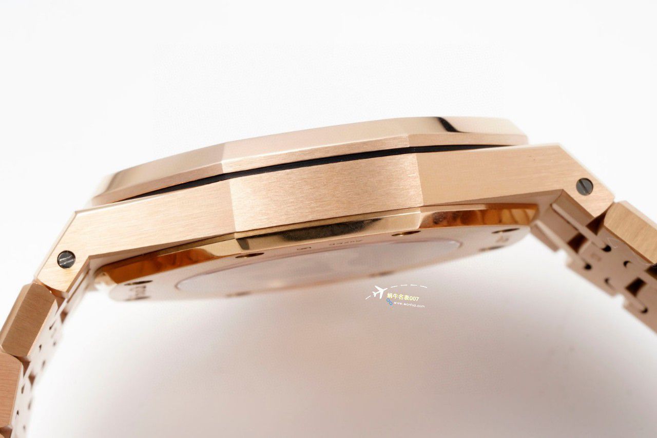 APS Factory Audemars Piguet 双摆轮镂空15407ST.OO.1220ST.01和15407OR.OO.1220OR.01一比一超A高仿手表 / AP232