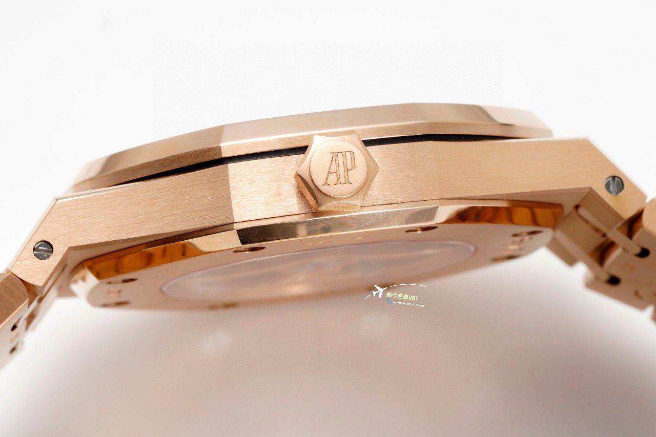APS Factory Audemars Piguet 双摆轮镂空15407ST.OO.1220ST.01和15407OR.OO.1220OR.01一比一超A高仿手表 / AP232