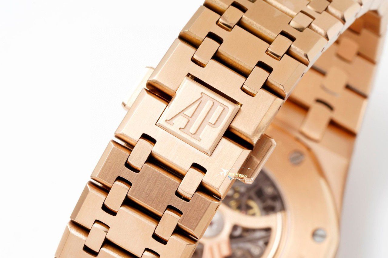 APS Factory Audemars Piguet 双摆轮镂空15407ST.OO.1220ST.01和15407OR.OO.1220OR.01一比一超A高仿手表 / AP232