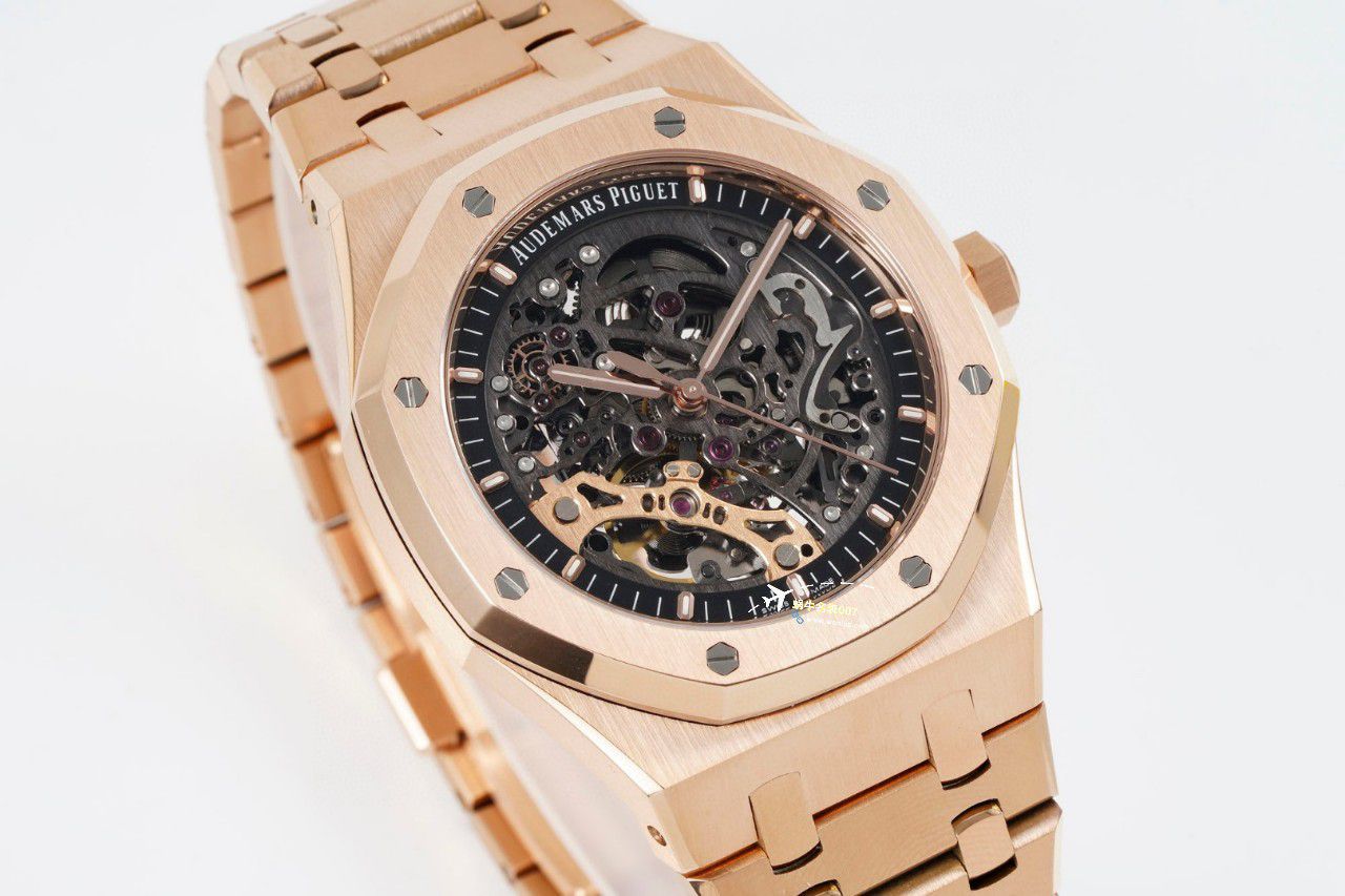 APS Factory Audemars Piguet 双摆轮镂空15407ST.OO.1220ST.01和15407OR.OO.1220OR.01一比一超A高仿手表 / AP232