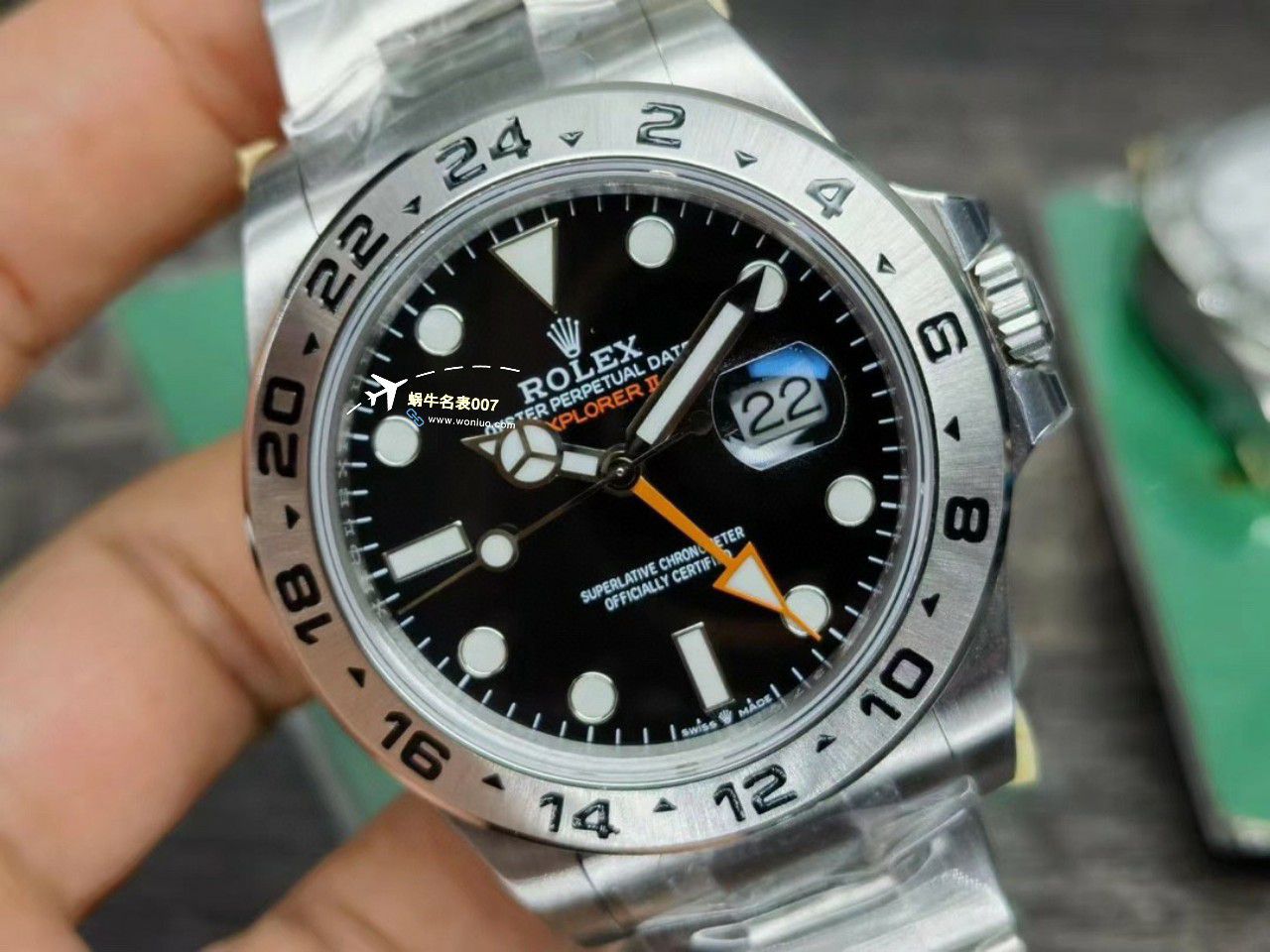 JVS一比一 top 复刻手表 Rolex 探险家二代高仿216570-77210和m216570-0001 wrist watch  / R766