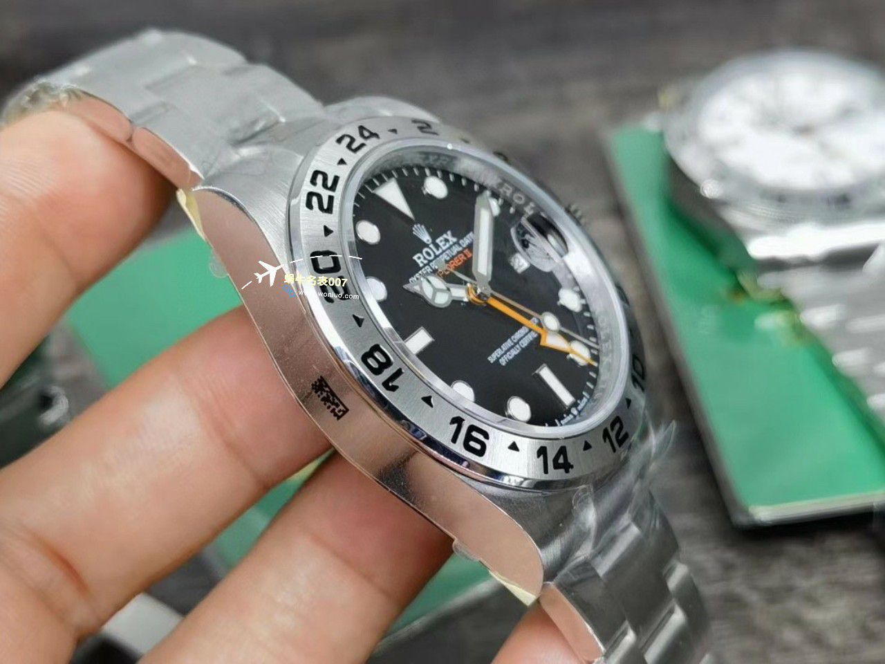 JVS一比一 top 复刻手表 Rolex 探险家二代高仿216570-77210和m216570-0001 wrist watch  / R766