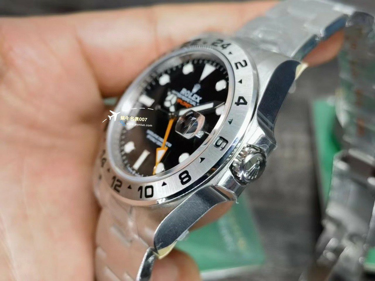 JVS一比一 top 复刻手表 Rolex 探险家二代高仿216570-77210和m216570-0001 wrist watch  / R766