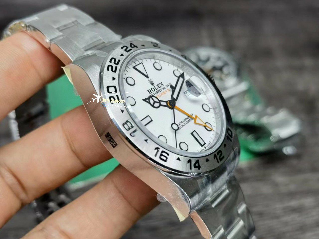 JVS一比一 top 复刻手表 Rolex 探险家二代高仿216570-77210和m216570-0001 wrist watch  / R766