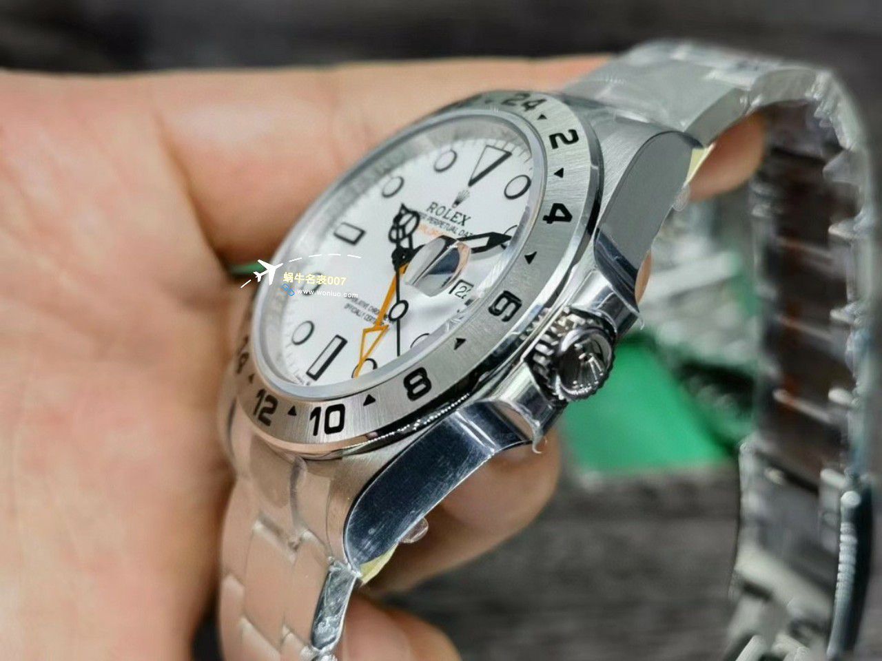 JVS一比一 top 复刻手表 Rolex 探险家二代高仿216570-77210和m216570-0001 wrist watch  / R766