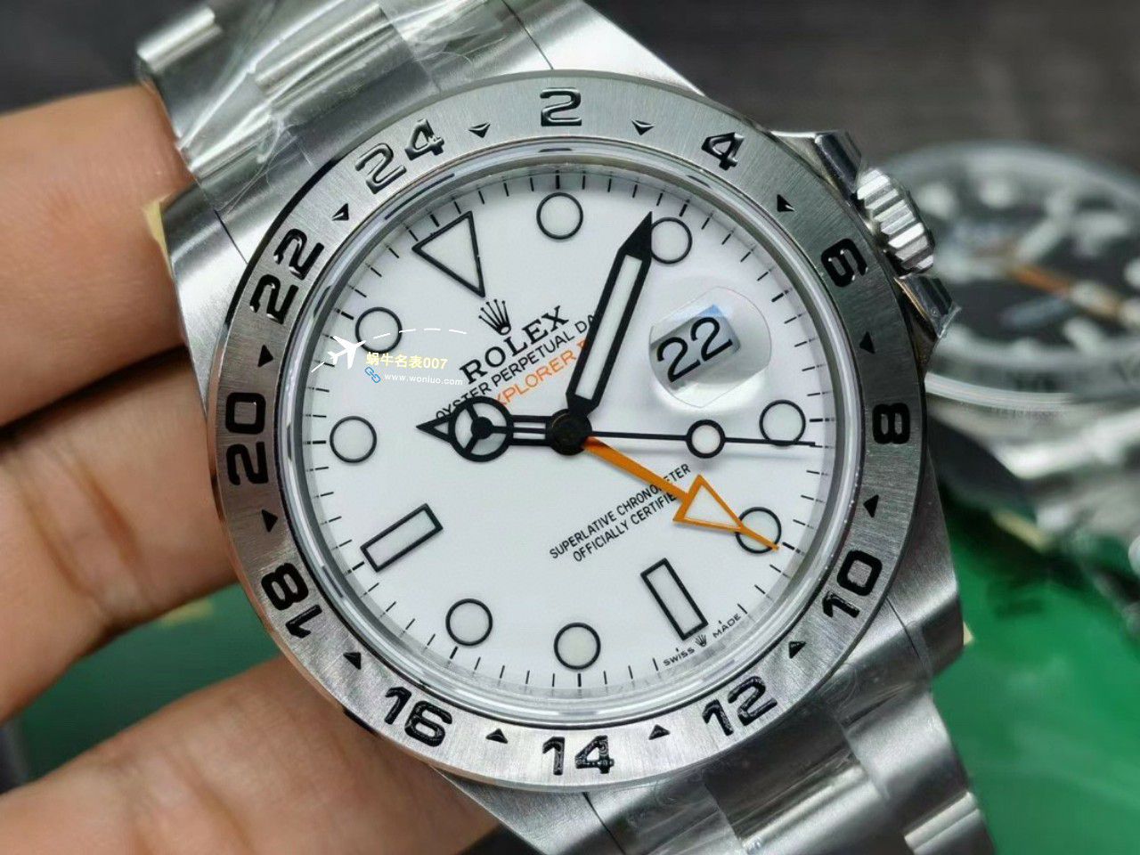 JVS一比一 top 复刻手表 Rolex 探险家二代高仿216570-77210和m216570-0001 wrist watch  / R766