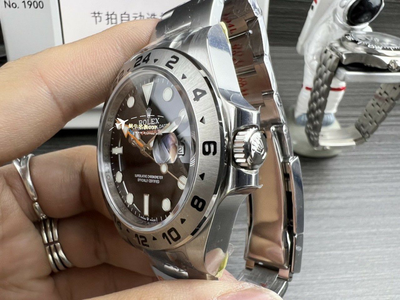 JVS一比一 top 复刻手表 Rolex 探险家二代高仿216570-77210和m216570-0001 wrist watch  / R766