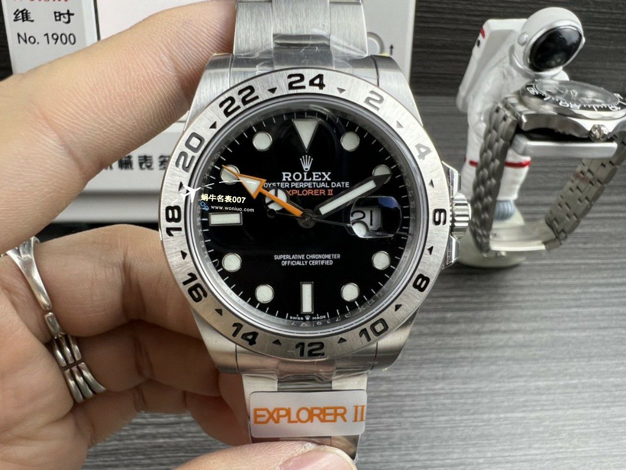 JVS一比一 top 复刻手表 Rolex 探险家二代高仿216570-77210和m216570-0001 wrist watch  / R766