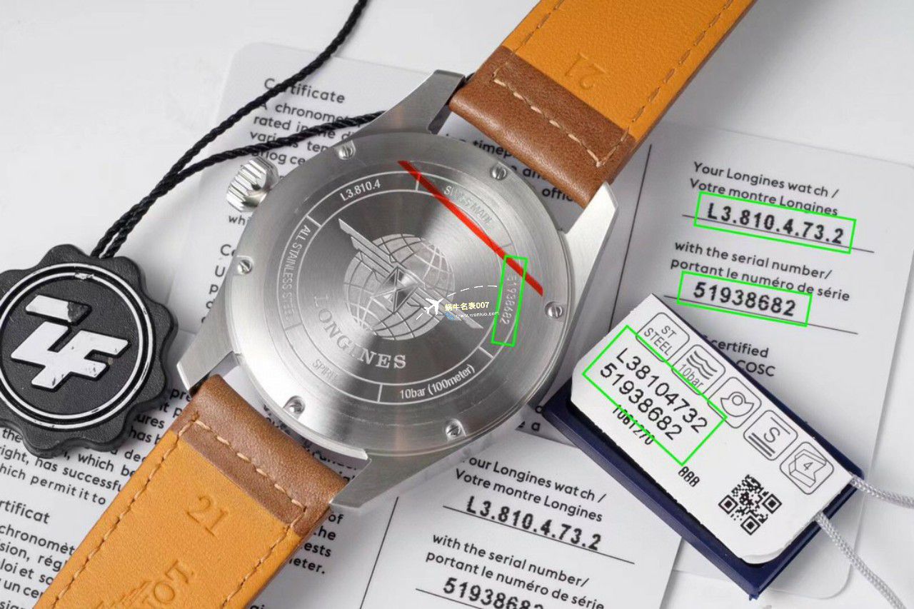 ZF Factory 一比一超A高仿手表 Longines 运动系列L3.410.4.93.0，L3.410.4.63.6，L3.410.4.53.6 wrist watch  / L177