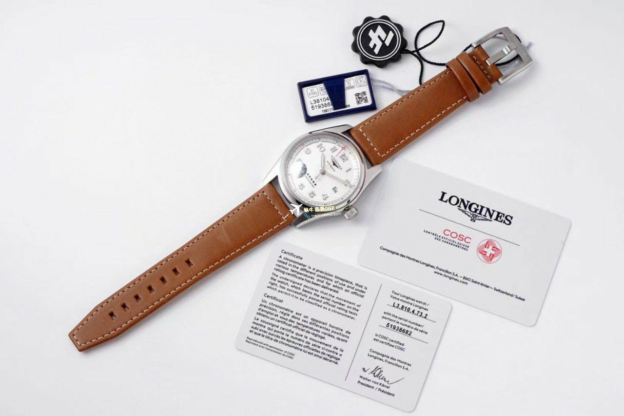 ZF Factory 一比一超A高仿手表 Longines 运动系列L3.410.4.93.0，L3.410.4.63.6，L3.410.4.53.6 wrist watch  / L177