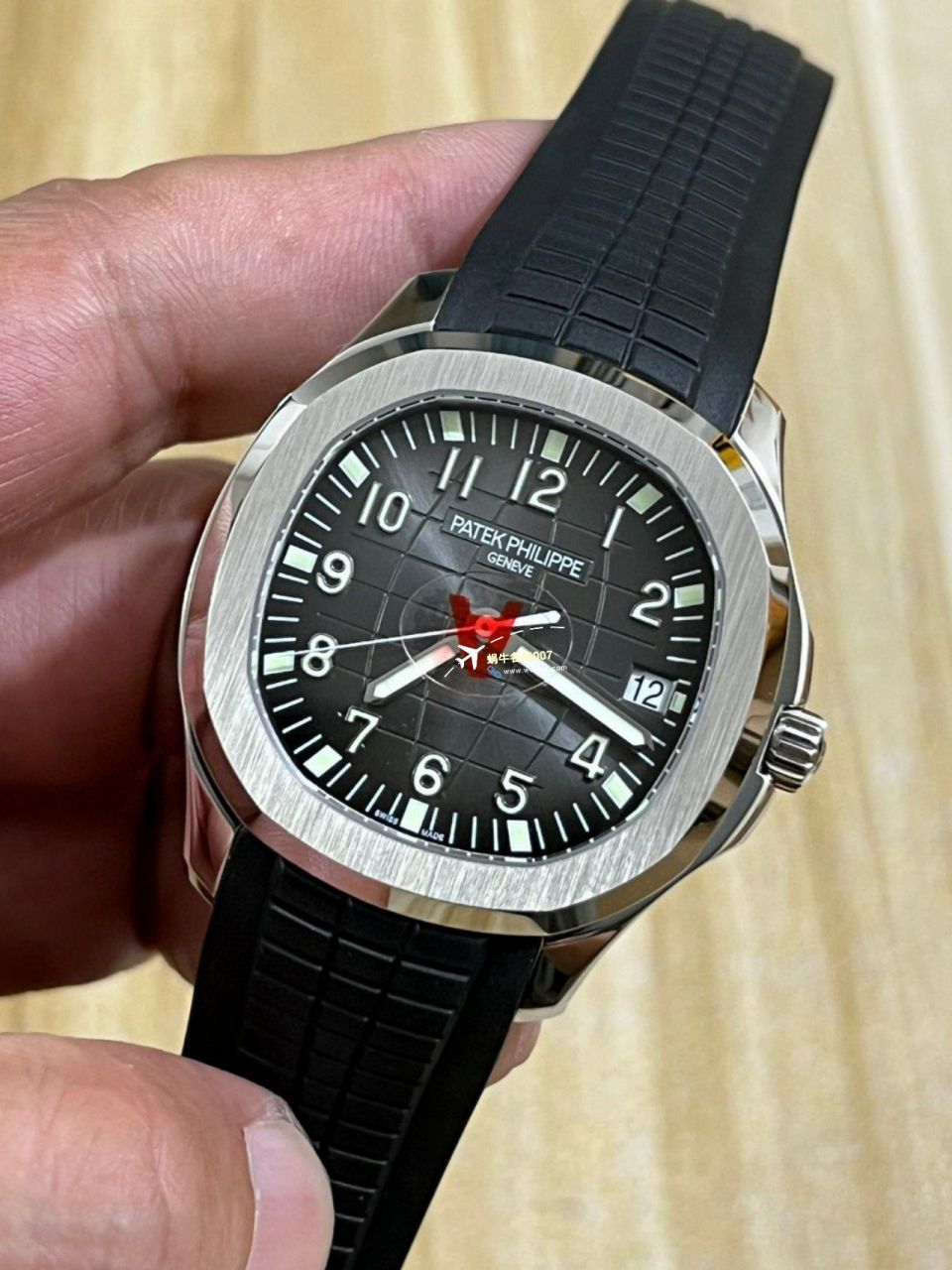 3K Factory 一比一复刻高仿手表 PATEK PHILIPPE AQUANAUT手雷5167R-001一体 Movement 升级版 wrist watch  / BD371