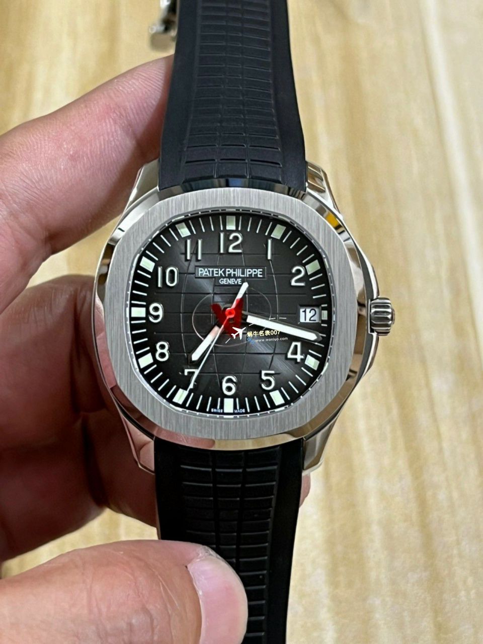 3K Factory 一比一复刻高仿手表 PATEK PHILIPPE AQUANAUT手雷5167R-001一体 Movement 升级版 wrist watch  / BD371