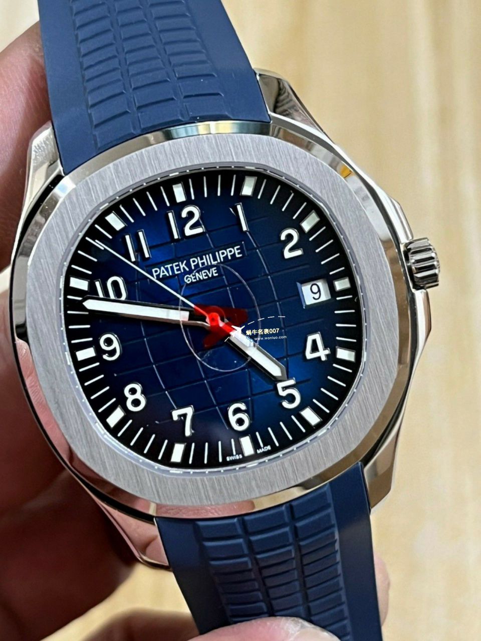 3K Factory 一比一复刻高仿手表 PATEK PHILIPPE AQUANAUT手雷5167R-001一体 Movement 升级版 wrist watch  / BD371