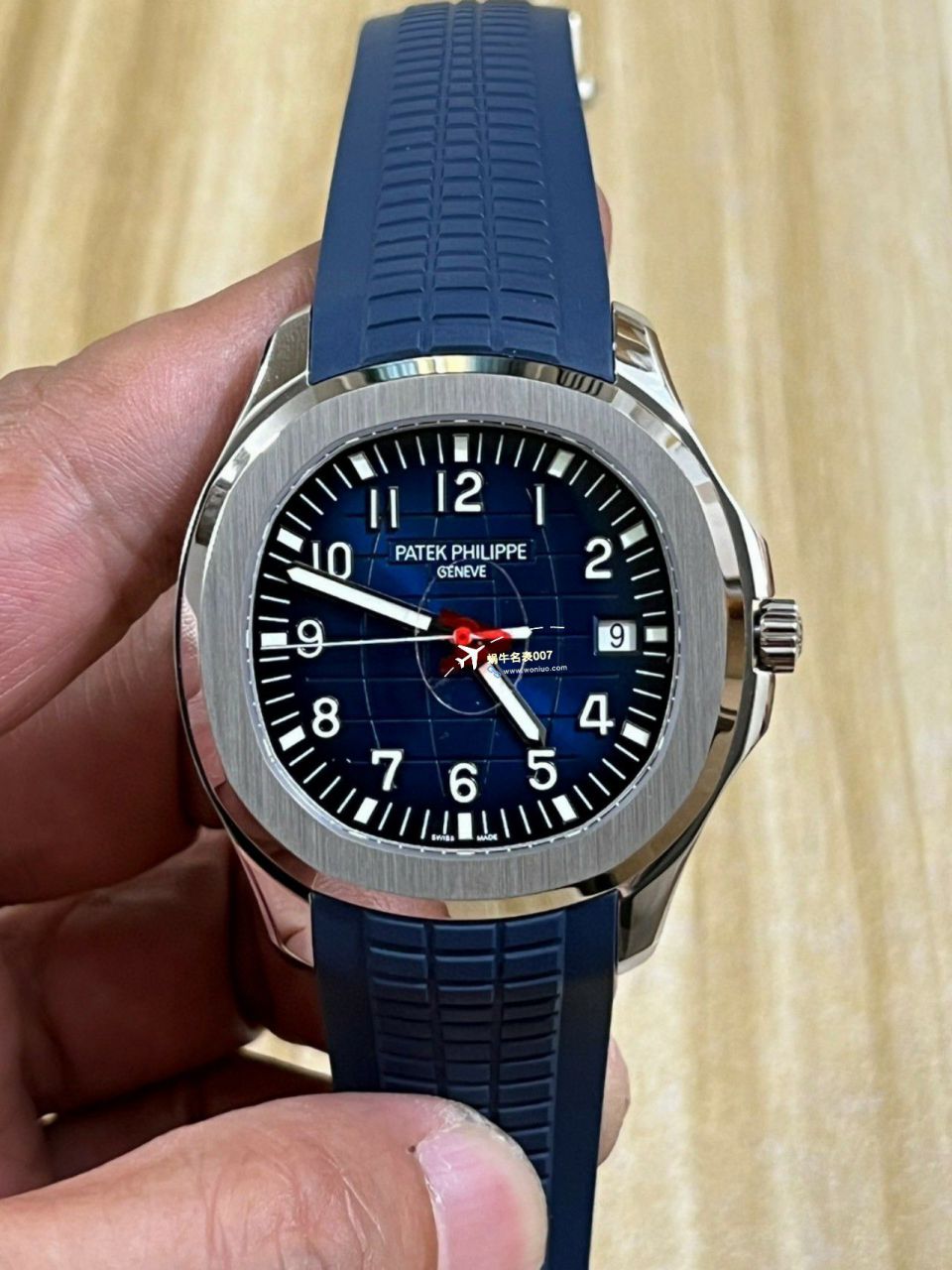 3K Factory 一比一复刻高仿手表 PATEK PHILIPPE AQUANAUT手雷5167R-001一体 Movement 升级版 wrist watch  / BD371